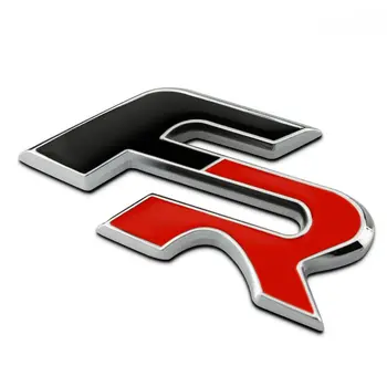 1 GAB FR Metāla Automašīnu uzlīmes emblēmu žetons par Seat leon FR+ Ibiza Cupra Altea Exeo Formulas Sacīkšu Auto Piederumi Auto Stils