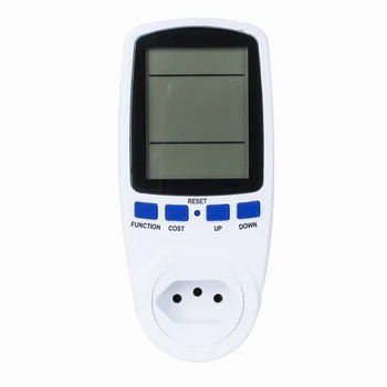 1Pc BR Pievienojiet Digitālo Sprieguma Wattmeter Jaudas Analizators Elektroniskās Jaudas Mērītāju Enerģijas Skaitītāju Automātiskās Kwh Kalkulatora Lietošana