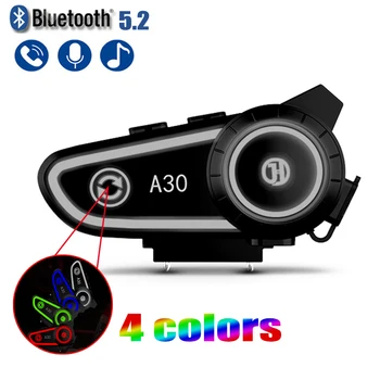 2800mAh Motocikla Ķivere, Austiņas Bluetooth 5.2 Bezvadu Austiņas Brīvroku Zvanu Stereo Ūdensnecaurlaidīgs Moto Austiņas Ar 4 Krāsas