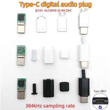APK decoder chip tipa C līdz 3,5 mm austiņu adapteris digitālā audio trokšņa samazināšanas modulis Skaņas Kartes pieslēgvieta Hifi savienojumu amp