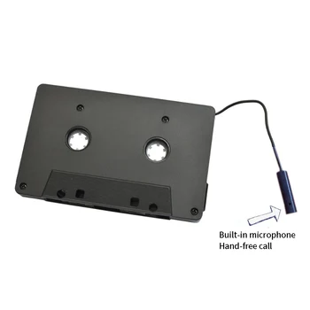 Adapteris Converter Lentes Audio Kasetes Mūzikas Universal Bluetooth saderīgu Automašīnas Lentes AAC MP3 SBC Mūzikas Audio Aux Stereo