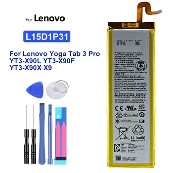 Akumulatora L15D1P31 4000mAh Lenovo Jogas Cilnes 3 Tab3 Pro YT3-X90L YT3-X90F YT3-X90X X90 Bateria