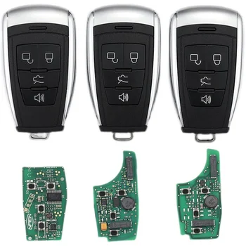 Auto Keyless Viedās Tālvadības Atslēgu 433Mhz par BAIC BJ40 BJ20 Senova EU5 X25 X35 X65 X55 X7 D70 D60 D50 Auto Smart Remote Key