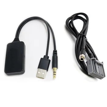 Auto Universālā AUX USB 5V Mūzikas Bluetooth Modulis Adapteri Bezvadu Audio Adapteri, AUX Kabelis Priekš Honda Accord, Civic