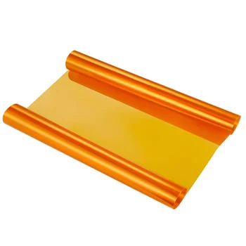 Auto Uzlīme Miglas Lukturu Taillight Nokrāsu Vinila Plēve Lapu, Automašīnu Dekorēšana Uzlīmes (Oranža)