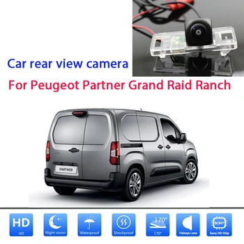 Automašīnas Atpakaļskata Kamera Peugeot Partner Grand Raid Sēta CCD Atpakaļskata kamera Nakts Redzamības Ūdensizturīgs augstas kvalitātes RCA