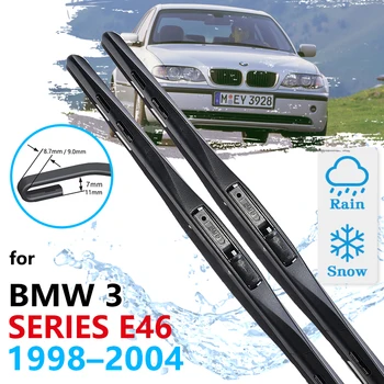 BMW 3 Sērija E46 1998 1999 2000 2001 2002 2003 2004 Automašīnas Priekšējā stikla Tīrītāju slotiņām Sukas Priekšējā Vējstikla Mazgātāju Aksesuāri