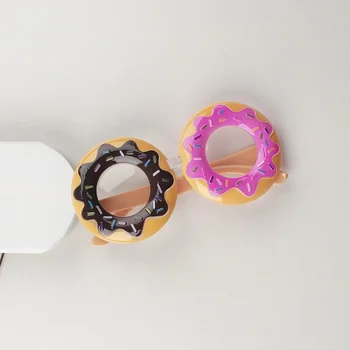 Donut Kostīmu Brilles Jaunums Brilles par Smieklīgi Uzkodu Dzimšanas dienas svinības Veicina Piederumi Virtuļus Lieldienas
