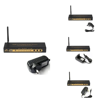 HD851BT DTS, AC3 5.1 Audio Converter, Dekoderis, HDMI Nosūcējs 4K LOKA SPDIF Coxial Optisko Sadalītājs Ar Bluetooth