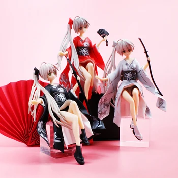 Japānas Anime Yosuga Nav Sora Kimono Kasugano Dome Attēls Kawaii PVC Rīcības Lelle Attēls divdimensiju Anime Kolekcionējamus Modelis Rotaļlietas