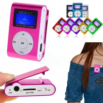 Jauns Mini USB, MP3 Atskaņotājs, LCD Ekrāns, Atbalsta 32Gb Micro Radio, Pārnēsājamo MP3 TF Vecā Stila Ar Spēlētājiem Klipu Karte SD Z4S5