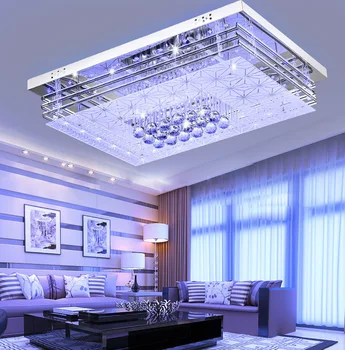 Krāsains griestu apgaismojums LED griestu lampas 4 krāsu LED griestu lampas dzīvojamā istaba guļamistaba ar remote controler TIKAI 220V