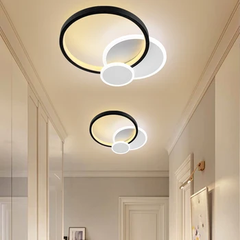 Mūsdienu radošā LED eju apdare lampas guļamistabas, garderobe dzīvojamā istaba koridora griestu lampa iekštelpu lampas rūpnīcas tiešā pārdošana
