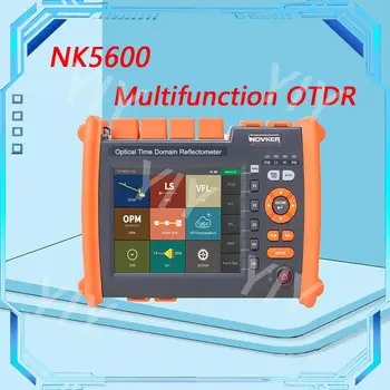 NOVKER NK5600 Fiber Optisko OTDR 1310/1550nm 32/30dB SM Optiskās Šķiedras OTDR Tester Ar VFL OPM Gaismas Avots Funkcija
