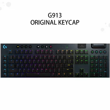 Par Spēli Mehāniskās Klaviatūras Sākotnējā Logitech G913 TKL 87/109 Keycap Tērps Piemērots Melna Balta Keycaps No Esports