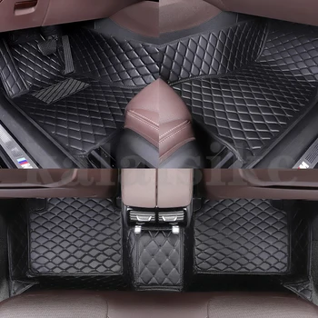 Pasūtījuma Automašīnas Grīdas Mat Volkswagen Passat CC Arteon Visas modeļa auto Paklāji paklāju paklāju piederumi dizains interjera detaļas