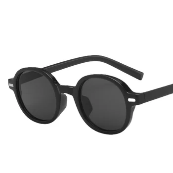 Saulesbrilles Sieviešu 2022 Apaļā Rāmja Sieviešu Saulesbrilles Ins Tendence Konfektes Krāsa Lielo Rāmi Saulesbrilles Vintage Zīmolu Dizainers