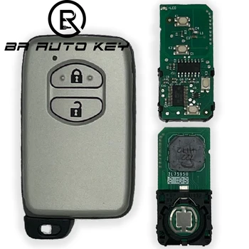 Smart Remote Auto Atslēgu Piekariņu Toyot Zemes Cuiser Prado lc150 2007-2015 2 Pogas B74EA FSK433MHZ 61A449-0011 F433 89904-0F010