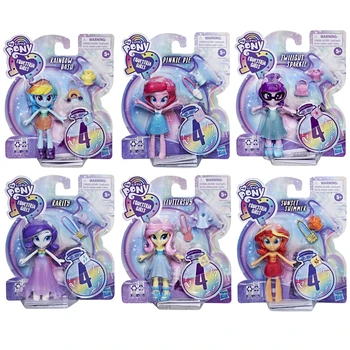 Sākotnējā Hasbro My Little Pony Equestria Meitenes Modes Princese Uzstādīt Saģērbt Lelles Anime Rīcības Attēls Modelis Rotaļlietas Bērniem Dāvanas