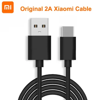 Sākotnējā Xiaomi Micro USB/Type-C (Kabelis USB C Ātrās uzlādes Datu vadu Mi 10 9 9se 6 6X 5 Redmi Piezīme 9S 8 7 pro 8T 7.A 6.A 5.A 4X