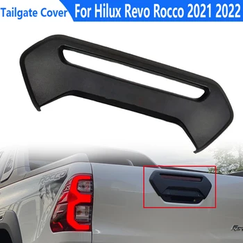 Toyota Hilux Revo Rocco 2021 2022 Auto Aizmugures Tailgate Segtu Tailgate Plates Vāks ABS Auto Dizains Auto Piederumi