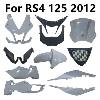 Unpainted Plastmasas daļas Aptecētājs Pack kreiso un labo Motociklu, Lai RS4 125 2012 Virsbūves Komponenti Iesmidzināšanas Plastmasas Pārsegs
