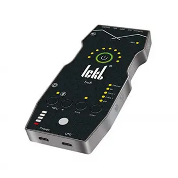 ickb so8 5. Mobile Live Ierakstu Skaņas Karti, Multifunkcionāla Stereo Portatīvie Digitālās Skaņas Karti, Bluetooth Pavadījums 48V Sup